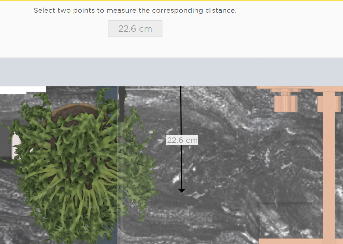 How to measure a distance/size?