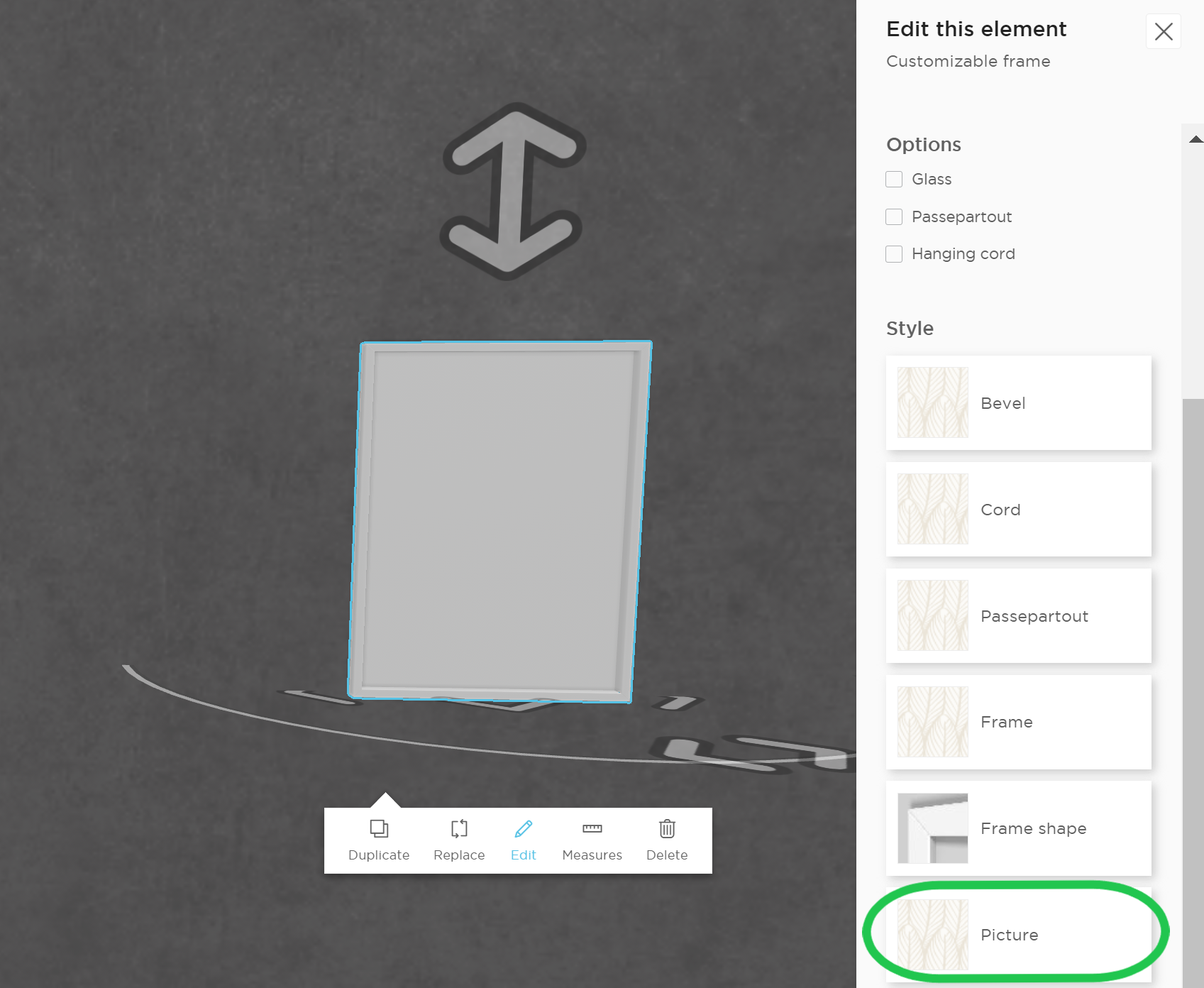 How to add a custom painting, import an image into 3D?