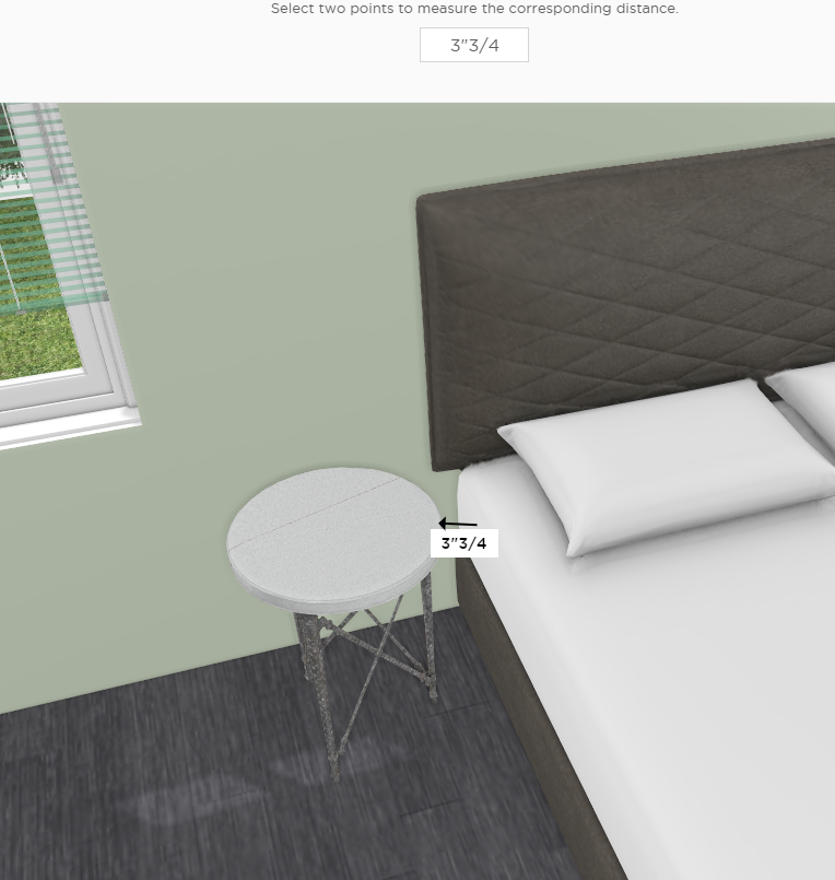How to move furniture precisely