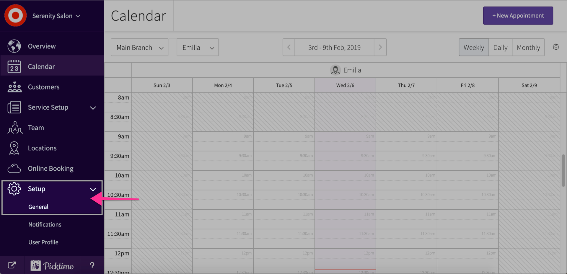 How to change your calendar slot duration?