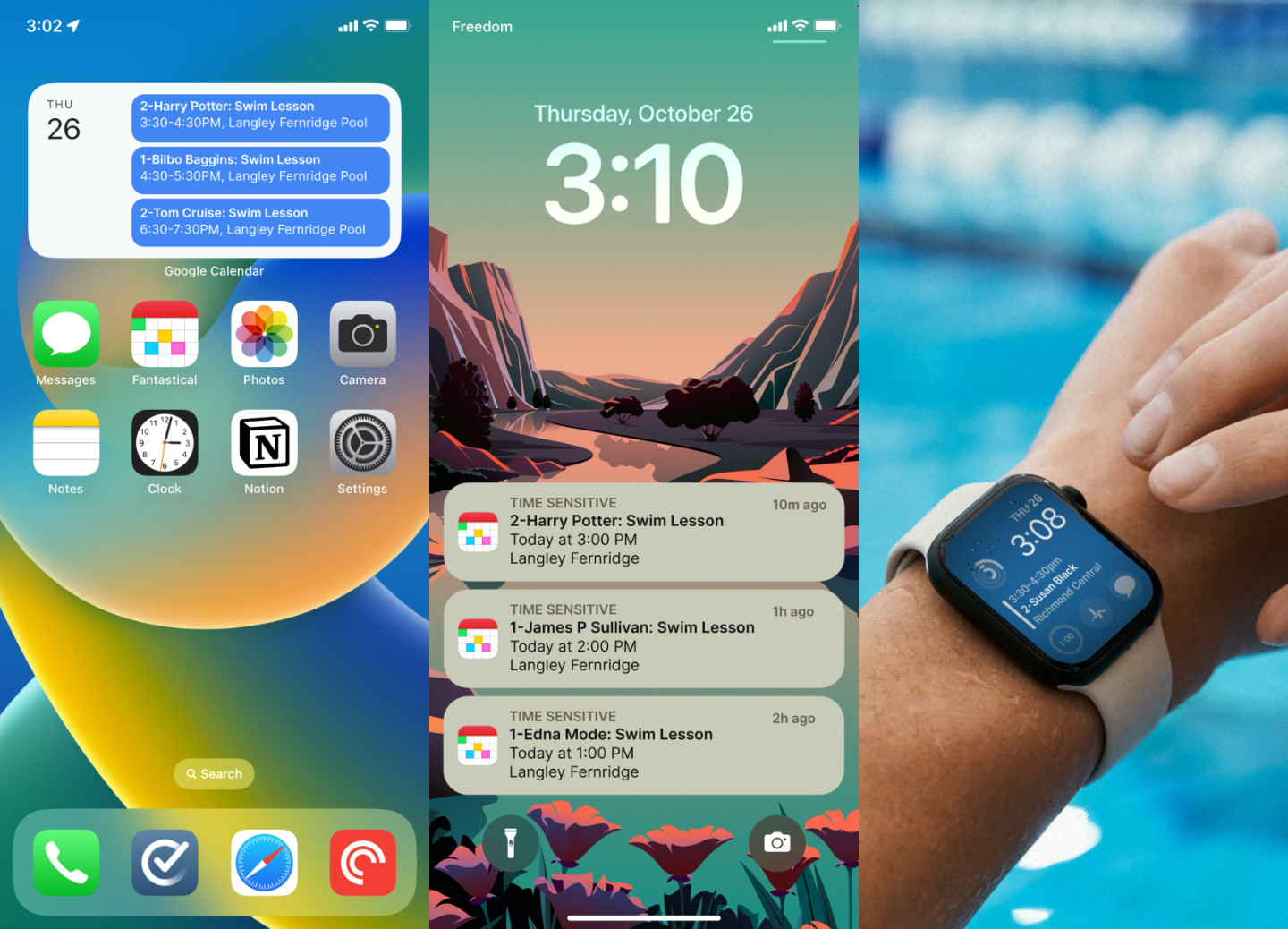 Learning Time Send Widget How do I sync my lesson schedule to my device or calendar app?