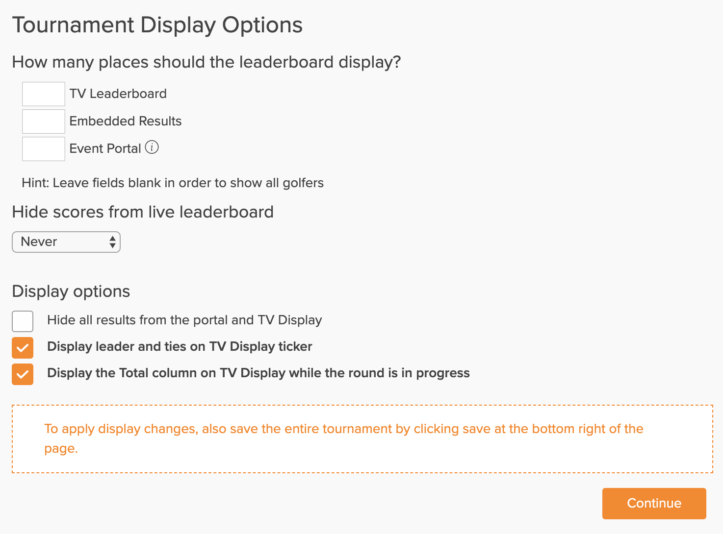 Golfgenius Setting Up A Tournament Format