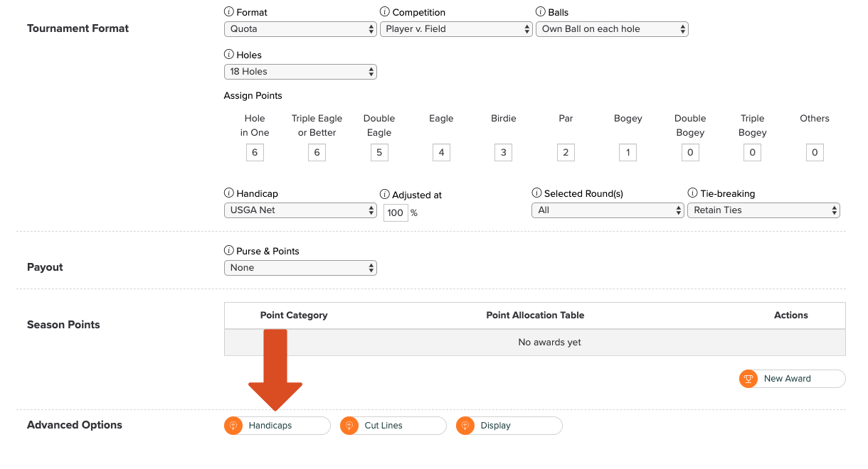 Adjustable Quota Tournaments