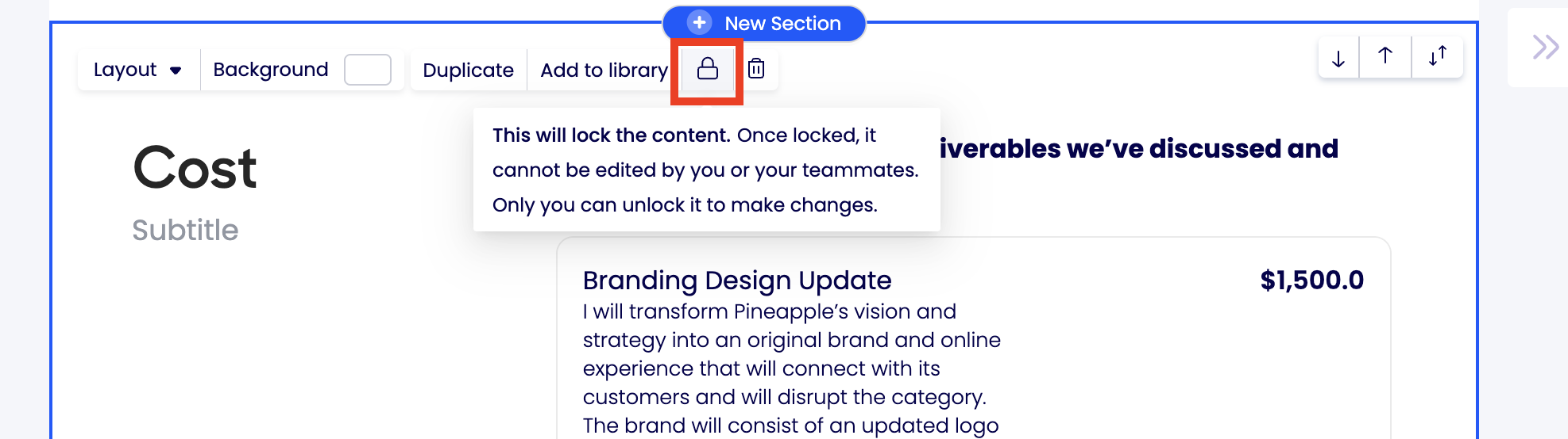 Content Locking: How to Lock and Unlock Proposals and Content