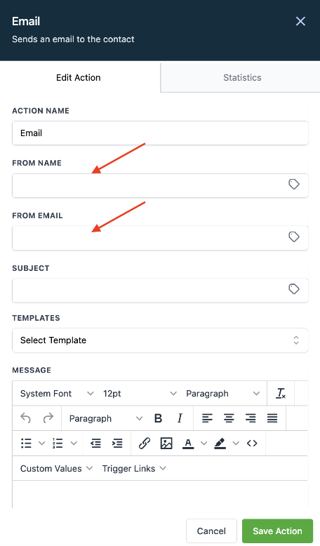 Masking the Sender's Name and Email Address in Emails - FG Funnels