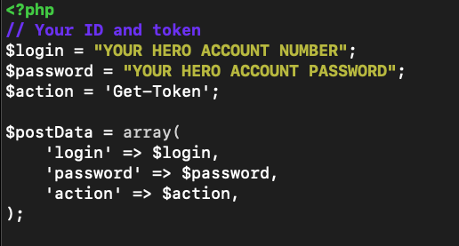 Acquiring an API Token